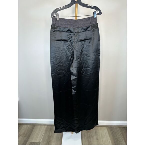 NWT Nonchalant Label Simon Double-Layer Wide-Leg Trousers Size Medium $311 - Picture 6 of 9